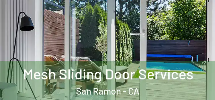 Mesh Sliding Door Services San Ramon - CA